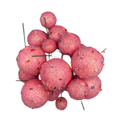 Pasta Üstü Top Süs Mix Pembe