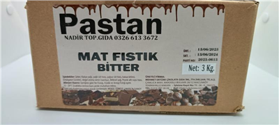 Pastan Fıstık Draje Bitter     (3 kg)