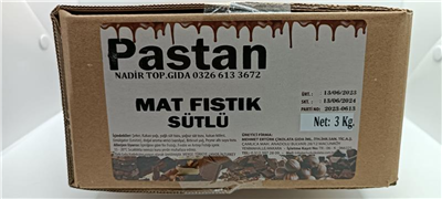 Pastan Fıstık Draje Sütlü     (3 kg)