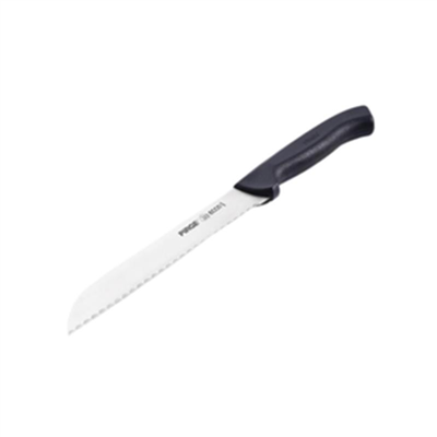 Pirge 38009-01 Ekmek Bıçağı Siyah   (22,5 Cm)