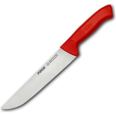 Pirge 38101-02 Kasap Bıçağı No:1 Kırmızı  (14,5Cm)