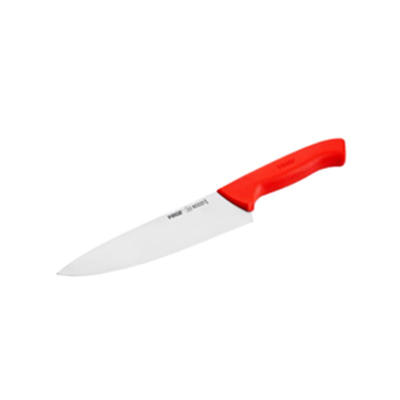 Pirge 38160-02 Şef Bıçağı Kırmızı   (19 Cm)