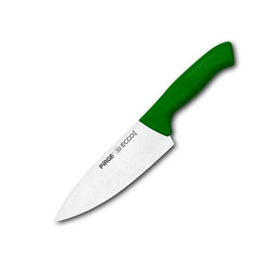 Pirge 38160-04 Şef Bıçağı Yeşil   (19 Cm)