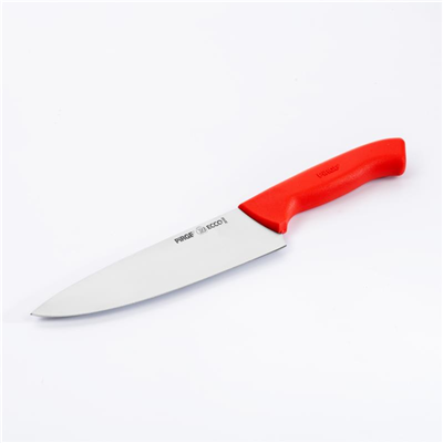 Pirge 38161-02 Şef Bıçağı Kırmızı   (21 Cm)