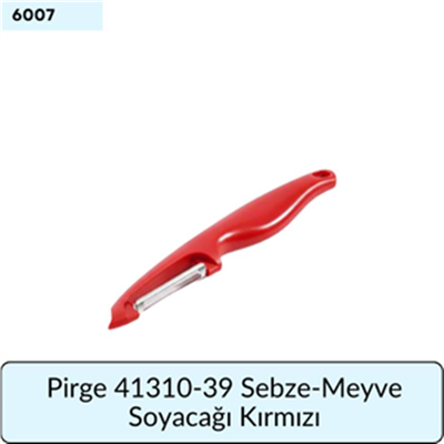 Pirge 41310-39 Sebze Meyve Soyacağı Kırmızı