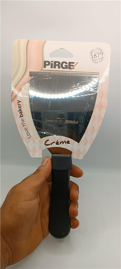 Pirge 71153-01 Spatula No:3 Siyah   (12 Cm)