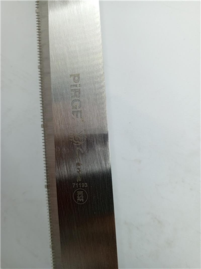 Pirge 71193-01 Pasta Bıçağı Dişli Siyah   (35 Cm)