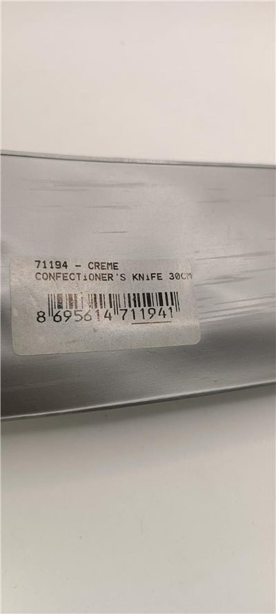 Pirge 71194-01 Pasta Bıç. Çift Dişli Siyah (30 Cm)