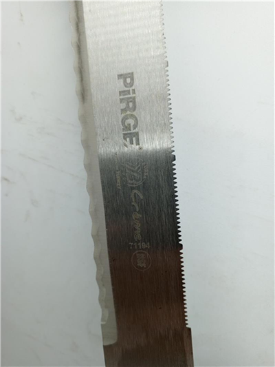 Pirge 71194-01 Pasta Bıç. Çift Dişli Siyah (30 Cm)