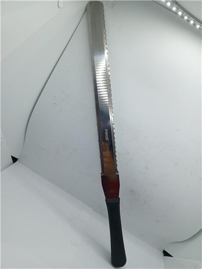 Pirge 71195-01 Pasta Bıç. Çift Dişli Siyah (35 Cm)