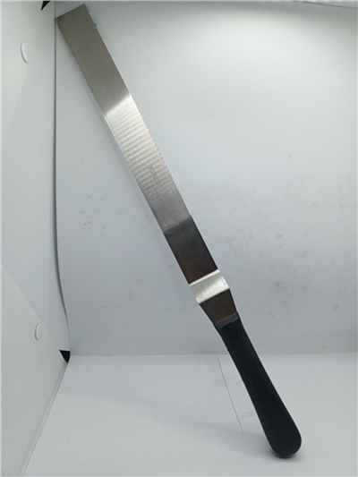 Pirge 71202-01 Kıvrık Pasta Paleti Siyah   (35 Cm)