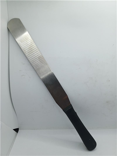 Pirge 71211-01 Oval Uç Pasta Paleti Siyah  (25 Cm)