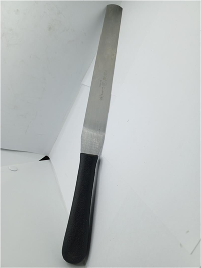 Pirge 71213-01 Oval Uç Pasta Paleti Siyah  (35 Cm)