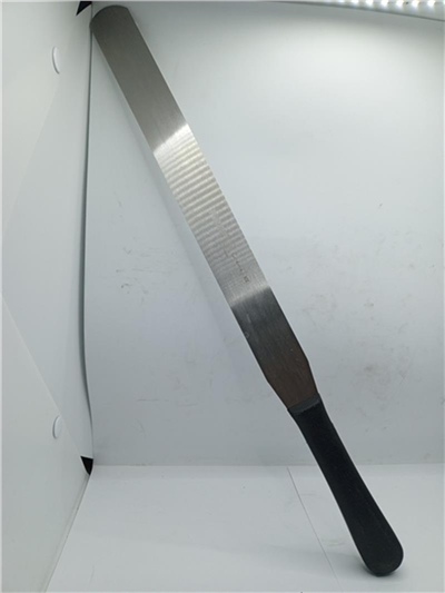 Pirge 71213-01 Oval Uç Pasta Paleti Siyah  (35 Cm)