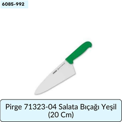 Pirge 71323-04 Salata Bıçağı Yeşil   (20 Cm)