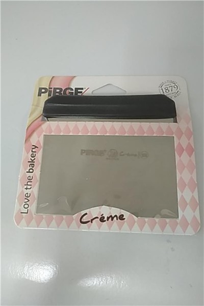 Pirge 71360-01 Hamur Kazıyıcı Siyah   (12 Cm)