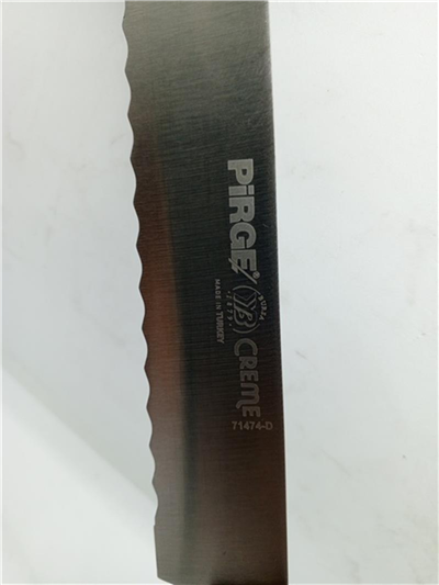 Pirge 71474-A-01 Geniş Dişli Pasta Bıçağı  (30 Cm)