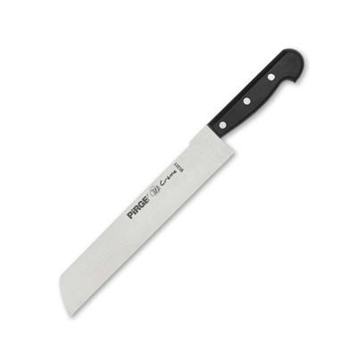 Pirge 91311-01 Hamur Bıçağı Çeneli Siyah   (27 Cm)
