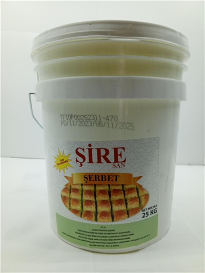 (PLASTİK) ŞİRE Şerbet     (25 Kg)