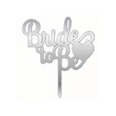 PLEKSİ Yazı Bride To Be Gümüş