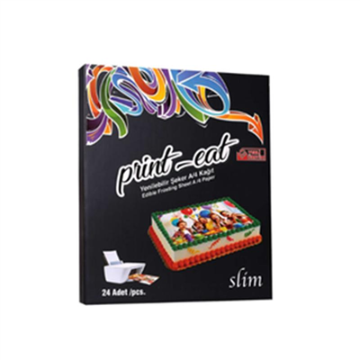 PRİNT EAT SLİM Hamur Resim Kağıdı (24 Ad)