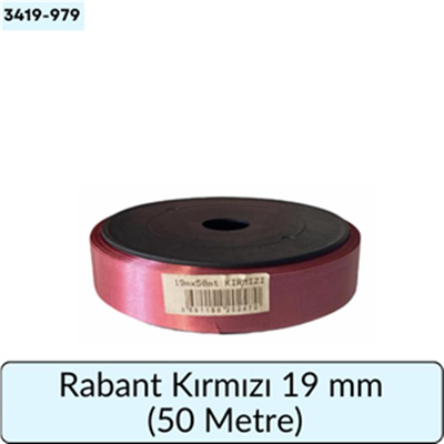 Rabant Kırmızı 19 Mm   (50 Metre)