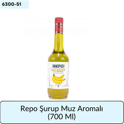Repo Şurup Muz Aromalı   (700 ml)