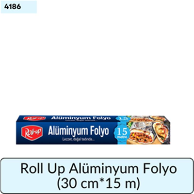 Roll Up Alüminyum Folyo   (30 Cm * 15 m)