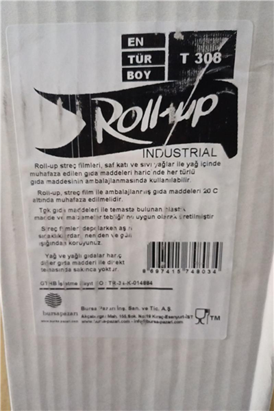 Roll Up Industrial Streç Film 7,5 Mic   (30*900 M)