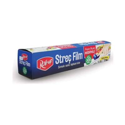 Roll Up Streç Film 45*300 m 8.5 mic Kayar Bıçakl