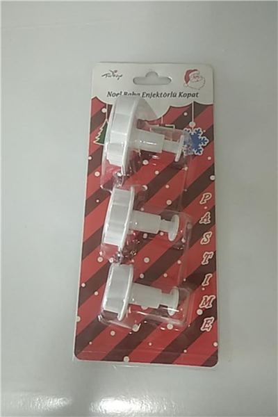 RP10106 Büyük Boy Noel Baba Enjektör 3 Lü