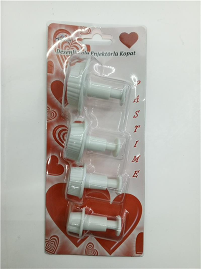 RP10108 Büyük Boy Desenli Kalp Enjektör 4 Lü