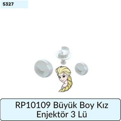RP10109 Büyük Boy Kız Enjektör 3 Lü