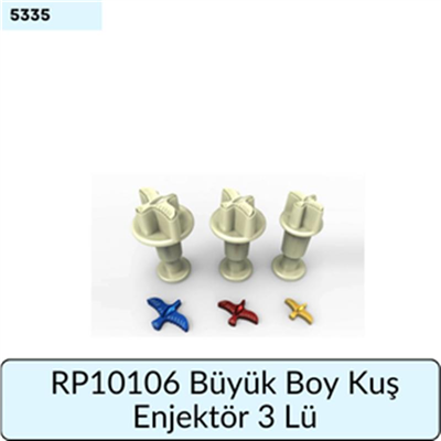 RP10111 Büyük Boy Kuş Enjektör 3 Lü