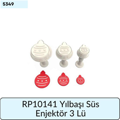 RP10141 Yılbaşı Süs Enjektör 3 Lü