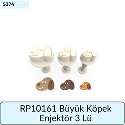RP10161 Büyük Köpek Enjektör 3 Lü