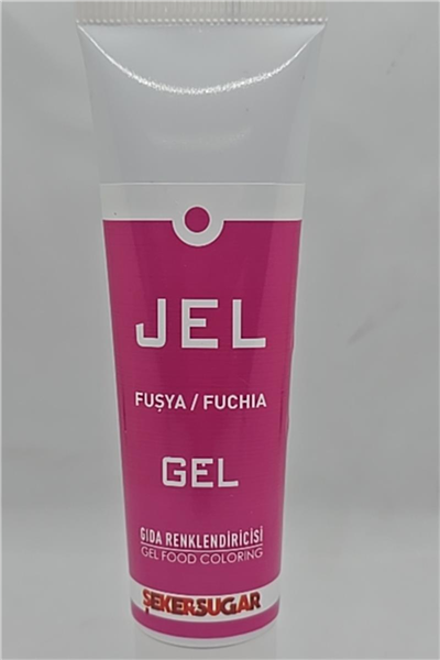 Ş & S Yenilebilir Fuşya Jel Gıda Boyası   (100 Gr)