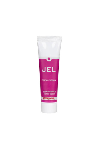 Ş & S Yenilebilir Fuşya Jel Gıda Boyası   (100 Gr)