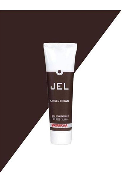 Ş & S Yenilebilir Kahve Jel Gıda Boyası   (100 Gr)