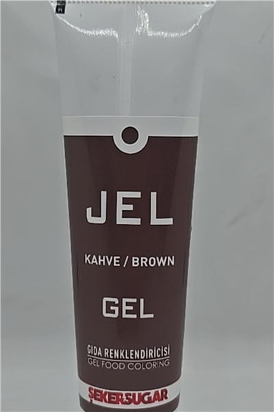 Ş & S Yenilebilir Kahve Jel Gıda Boyası   (100 Gr)