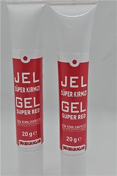 Ş & S Yenilebilir Kırmızı Jel Gıda Boyası  (20 Gr)
