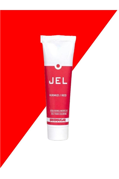 Ş & S Yenilebilir Kırmızı Jel Gıda Boyası (100 Gr)