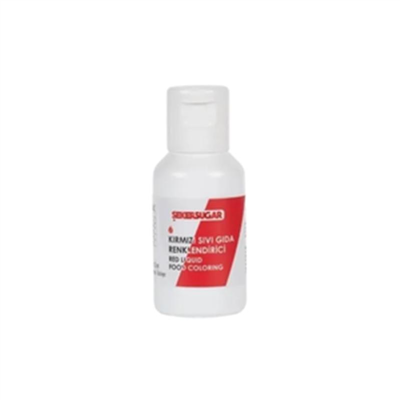 Ş & S Yenilebilir Kırmızı Sıvı Gıda Boyası (20 Gr)