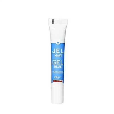 Ş & S Yenilebilir Mavi Jel Gıda Boyası   (20 Gr)
