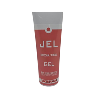 Ş & S Yenilebilir Mercan Jel Gıda Boyası  (100 Gr)