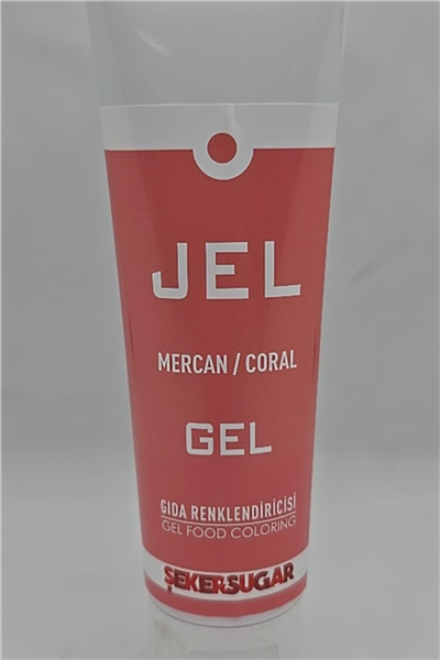 Ş & S Yenilebilir Mercan Jel Gıda Boyası  (100 Gr)