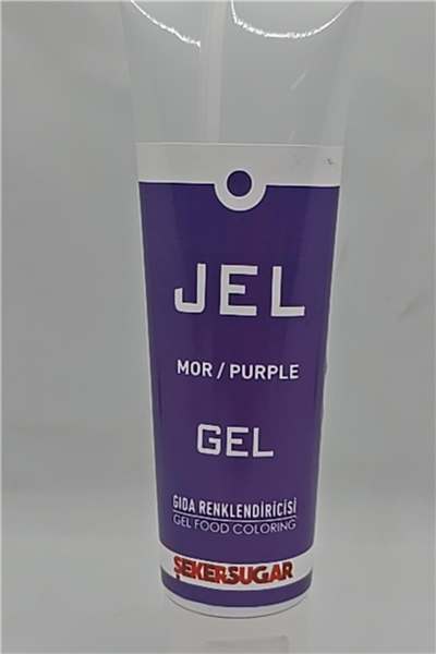 Ş & S Yenilebilir Mor Jel Gıda Boyası   (100 Gr)