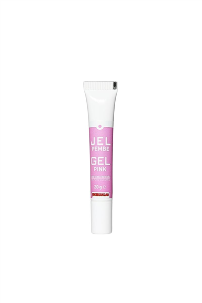 Ş & S Yenilebilir Pembe Jel Gıda Boyası   (20 Gr)