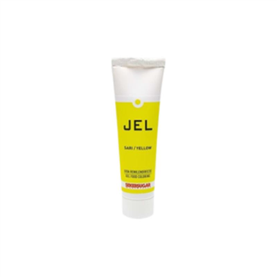 Ş & S Yenilebilir Sarı Jel Gıda Boyası   (100 Gr)