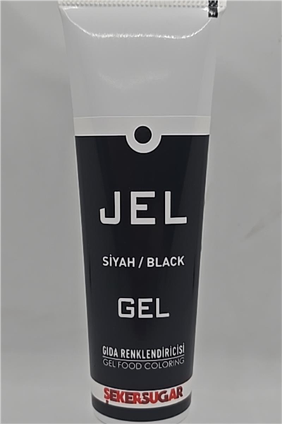 Ş & S Yenilebilir Siyah Jel Gıda Boyası   (100 Gr)